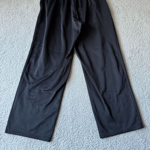 NEW Adidas Pants Mens Extra Large Black Sweat‎ Joggers Aeroready Athletic Fleece - Picture 9 of 16